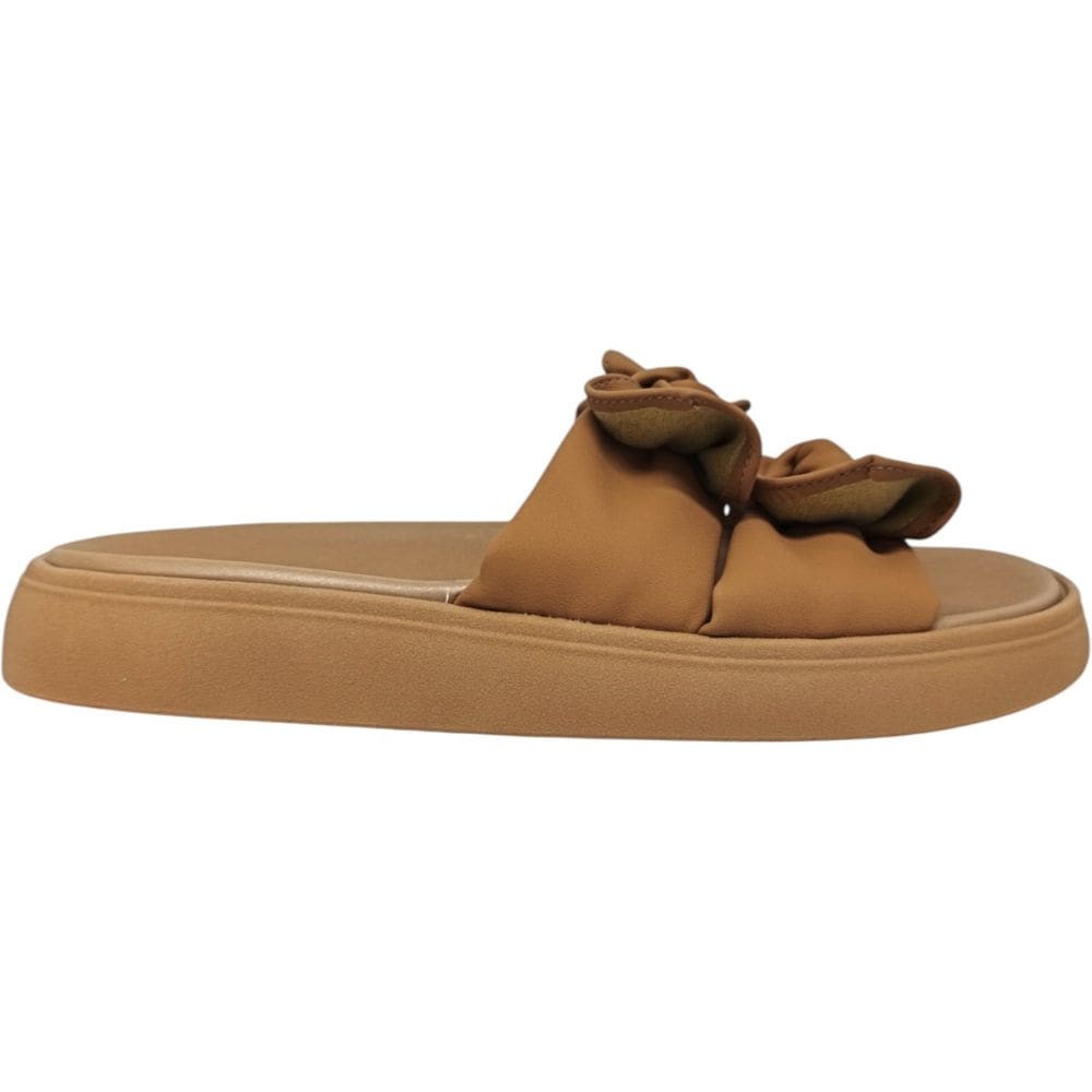 Tamanco Feminino Papete Slide Casual Dia a Dia Passeio Trabalho com Laço Conforto Moleca 5469.149