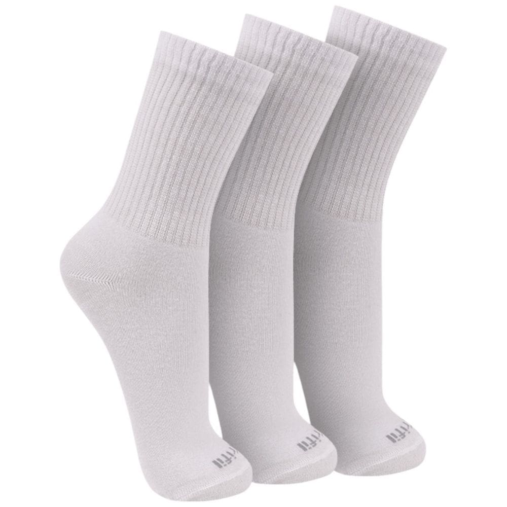 Meia Esportiva Kit 3 Pares Unissex Casual Dia a Dia Cano Médio Confortável Trifil T8012k