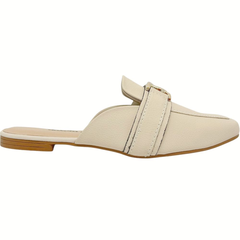 Mule Feminino Casual Dia a Dia Passeio com Fivela Ultra Conforto Dakota D0237