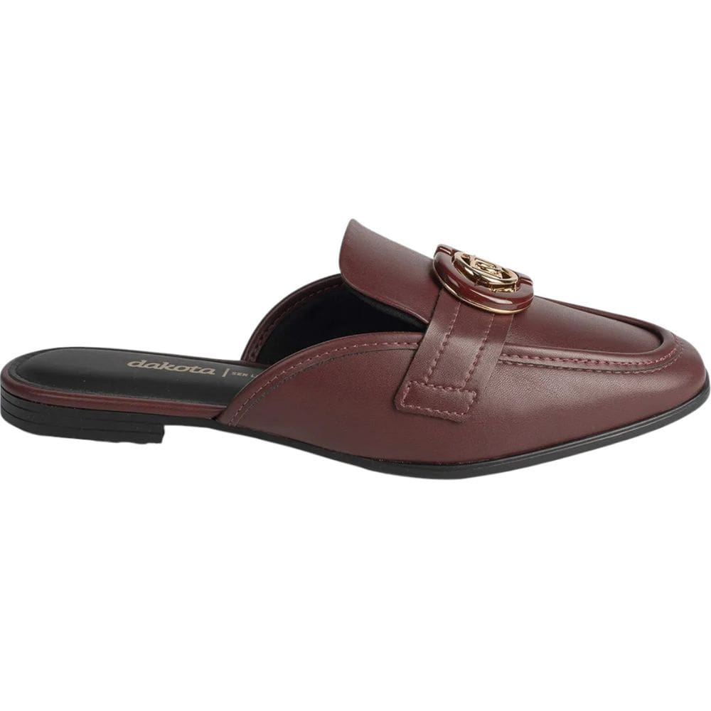 Mule Feminino Casual Dia a Dia Passeio com Fivela Ultra Conforto Dakota D0942