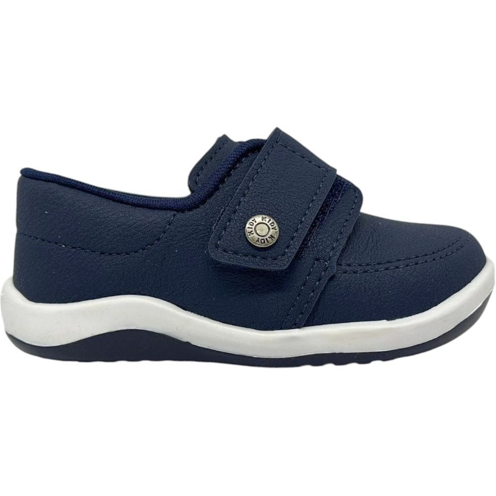 Tênis Infantil Menino Casual Dia a Dia Passeio Escola Batizado Calce Fácil Conforto Kidy 008-0648