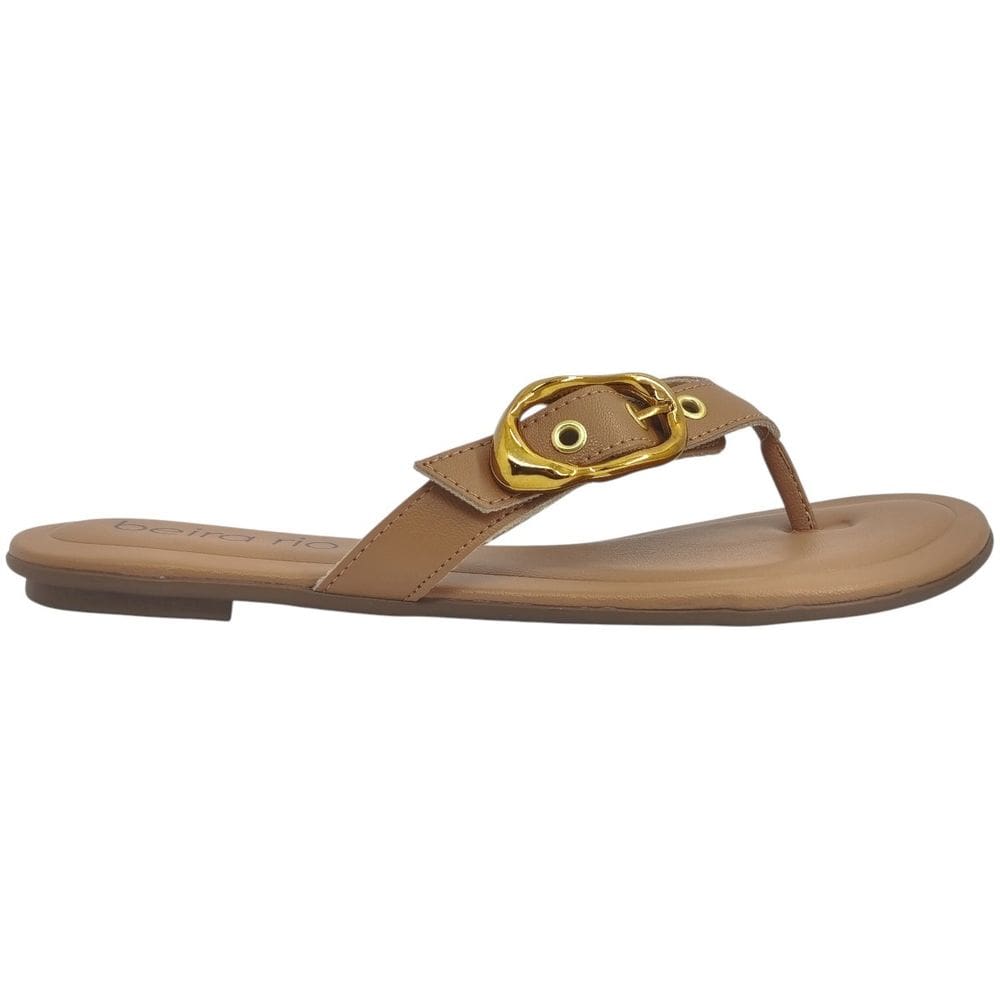 Rasteirinha Dedo Feminina Casual Dia a Dia Passeio Trabalho com Fivela Conforto Beira Rio 8367.871