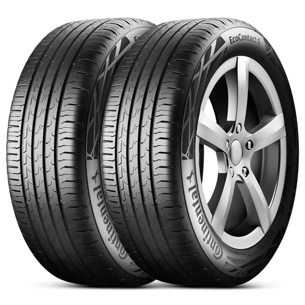 Kit 2 Pneu Aro 16 205/65R16 Continental EcoContact 6 95H