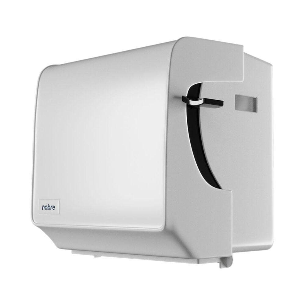 Dispenser Prático Com Alavanca Para Toalha Bobina - Branco, Ideal Para Locais Movimentados
