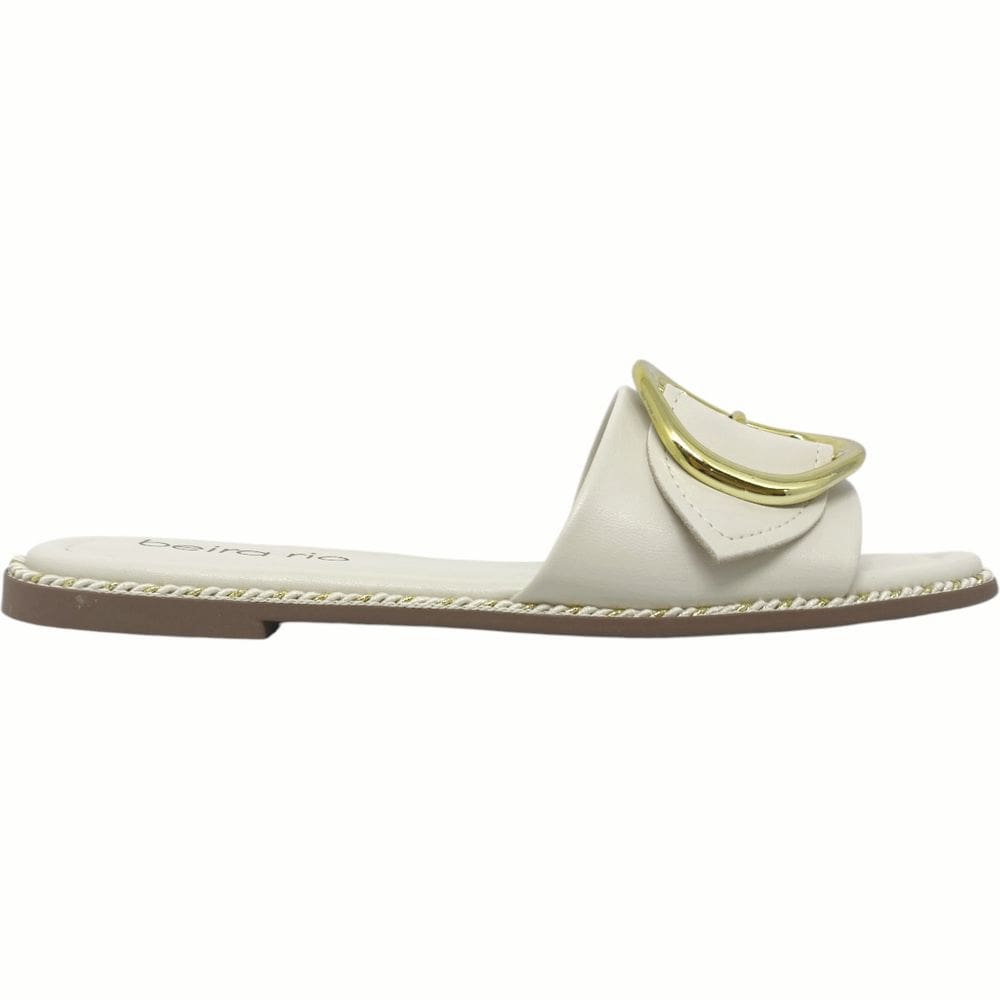 Tamanco Feminino Rasteira Casual Dia a Dia Passeio Trabalho com Fivela Conforto Beira Rio 8506.207