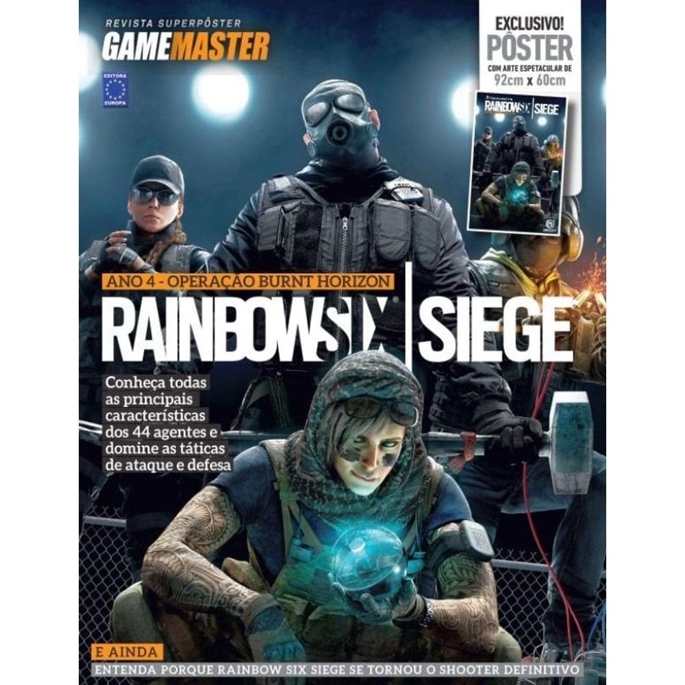 Superpôster Game Master - Rainbow Six