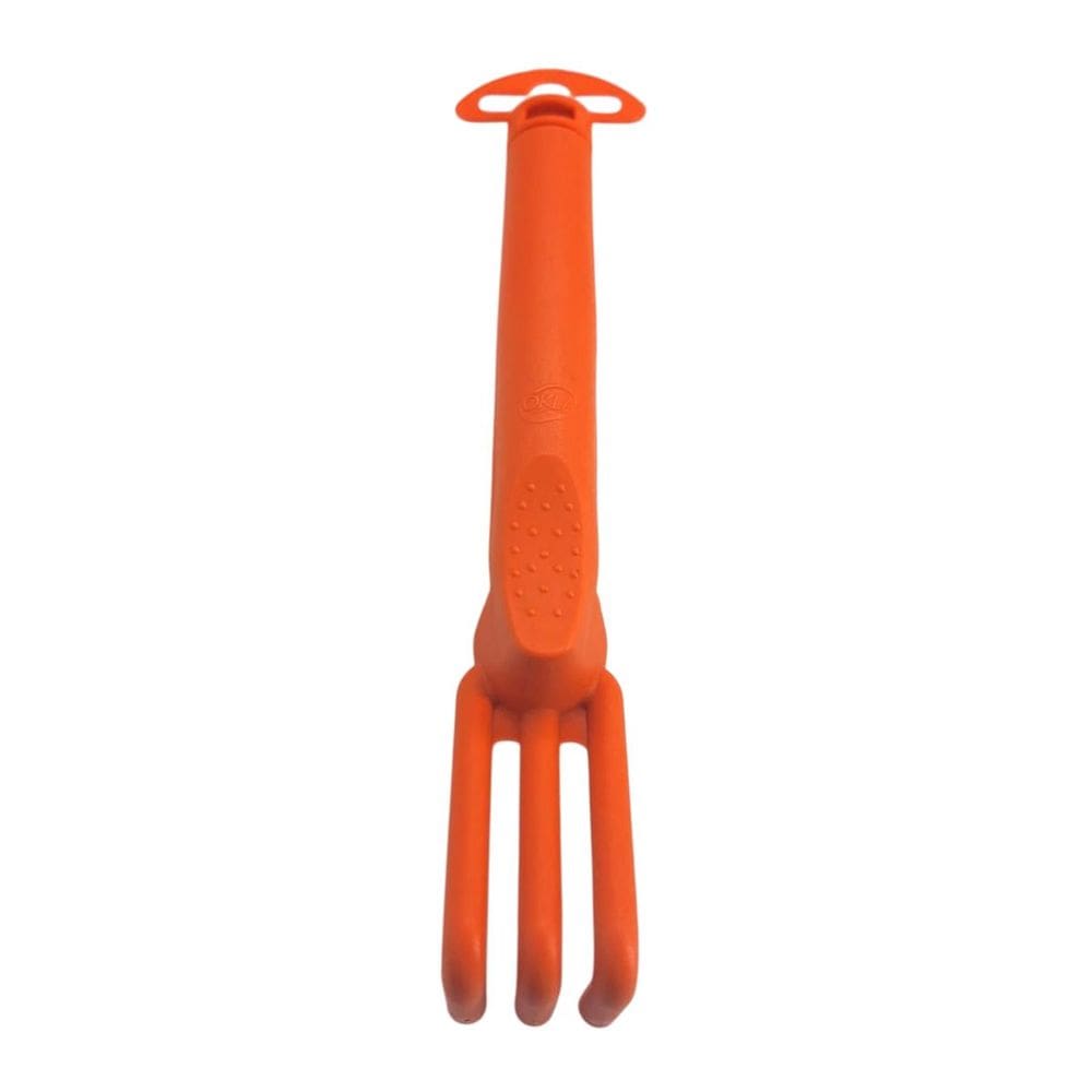 Ancinho De Plástico Para Jardim (Laranja) Okla