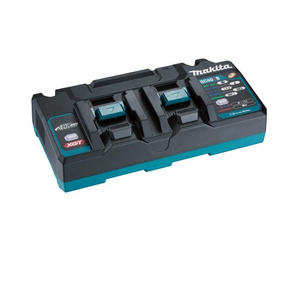 Carregador De Bateria Duplo 40v Max Xgt Dc40rb Bivot - 191n19-5 - Makita
