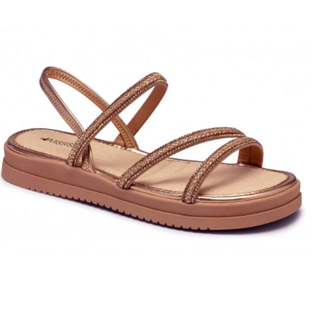 Sandália Feminina Papete Flatform Mississipi Me353-0003