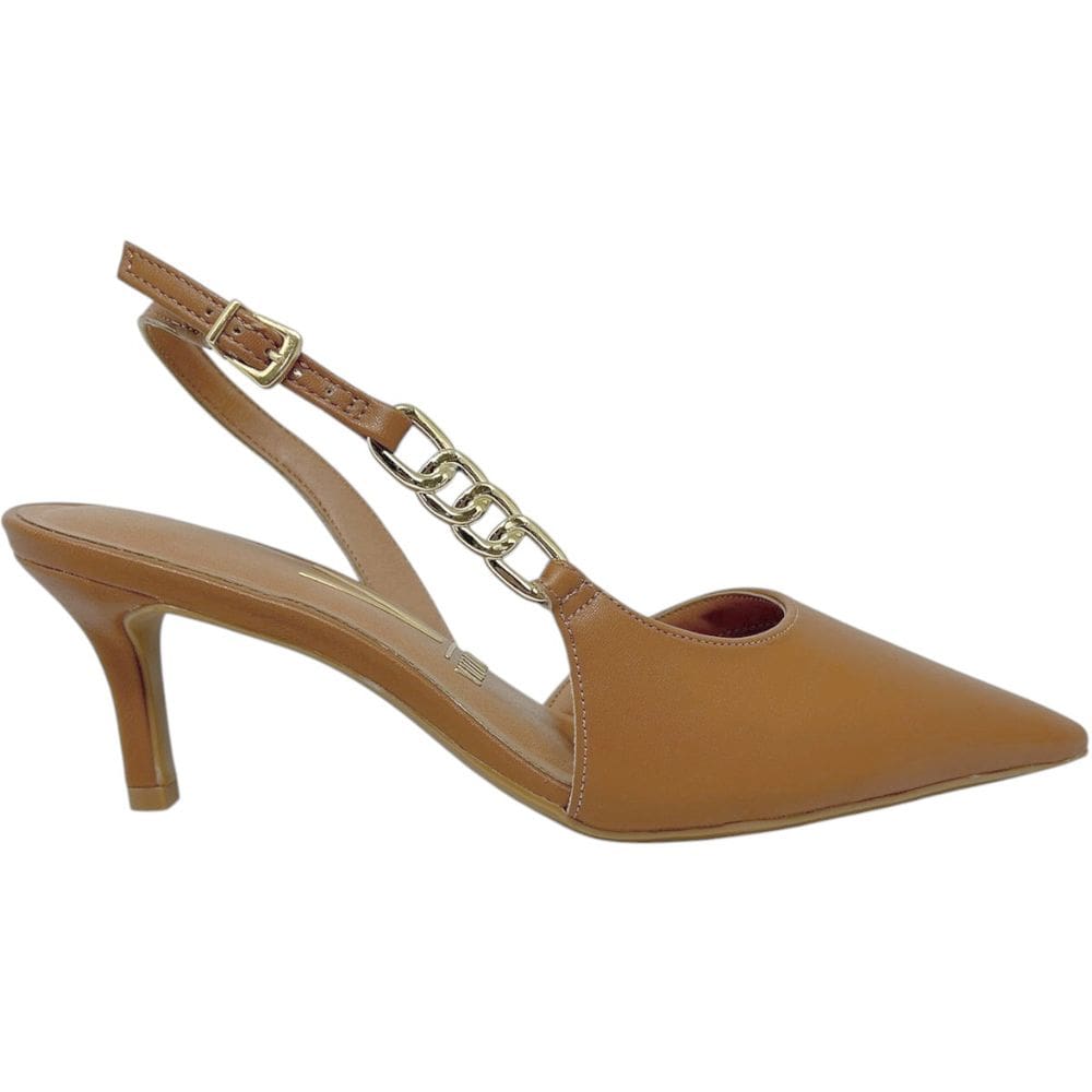 Sapato Feminino Scarpin Social Casual Dia a Dia Passeio Trabalho Salto Fino Médio Conforto Vizzano 1456.104