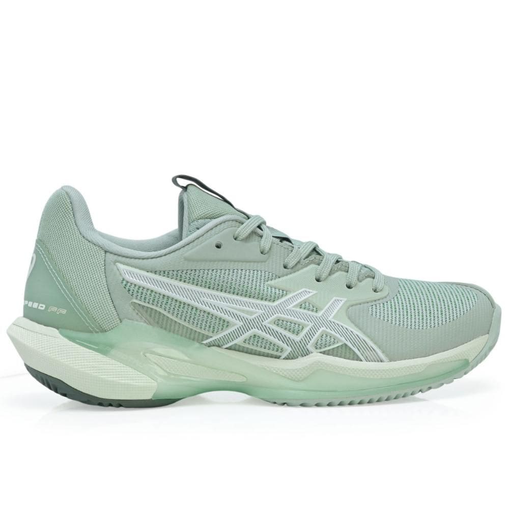 Tênis Asics Solution Speed FF 3 - Clay - Saibro - Verde Claro e Branco