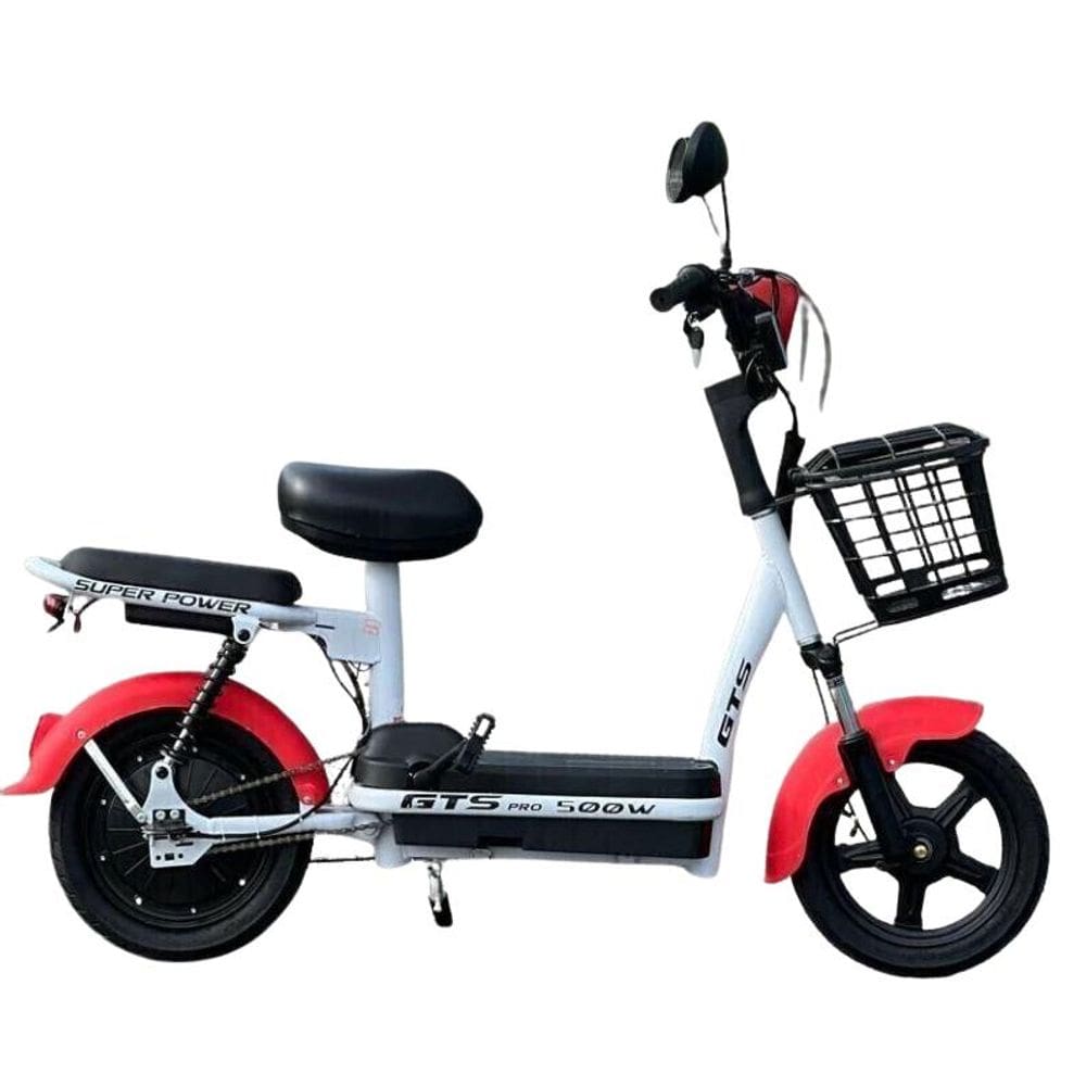 Bicicleta Elétrica 500w 48v Mini Scooter 32km/hr Gts