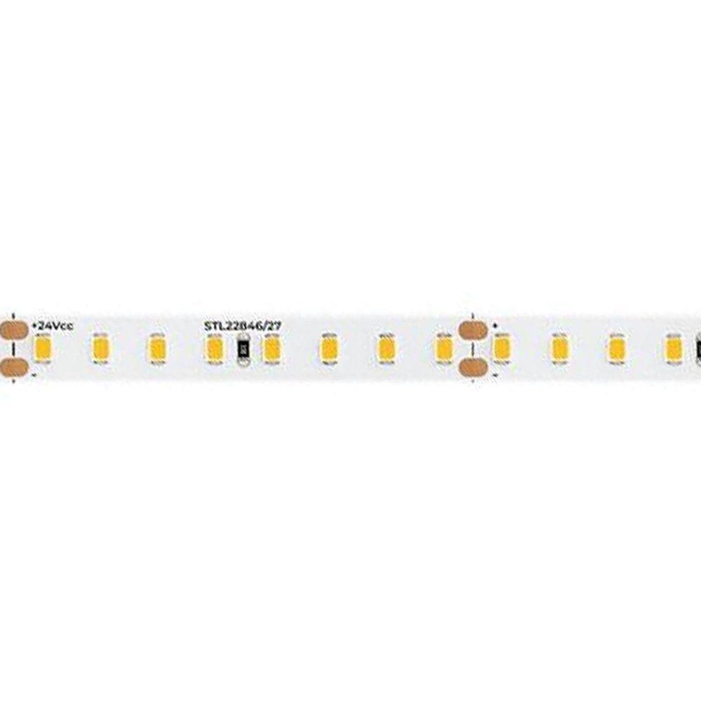Fita De Led Stella Full Led Pro Com 5 Metros Ip65 Alto Irc 97 19w 24v 3000k - Luz Amarela