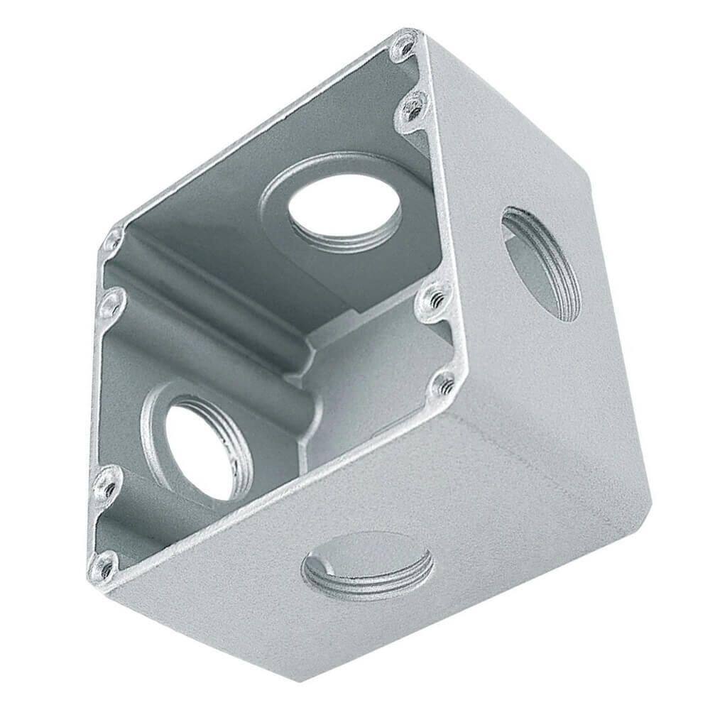 Caixa De Piso Alta 4x4 Com 3-4 De Polegada - 56120002 - Tramontina Caixa P-piso 4x4 R.3-4 Alta Tramontina 56120-002