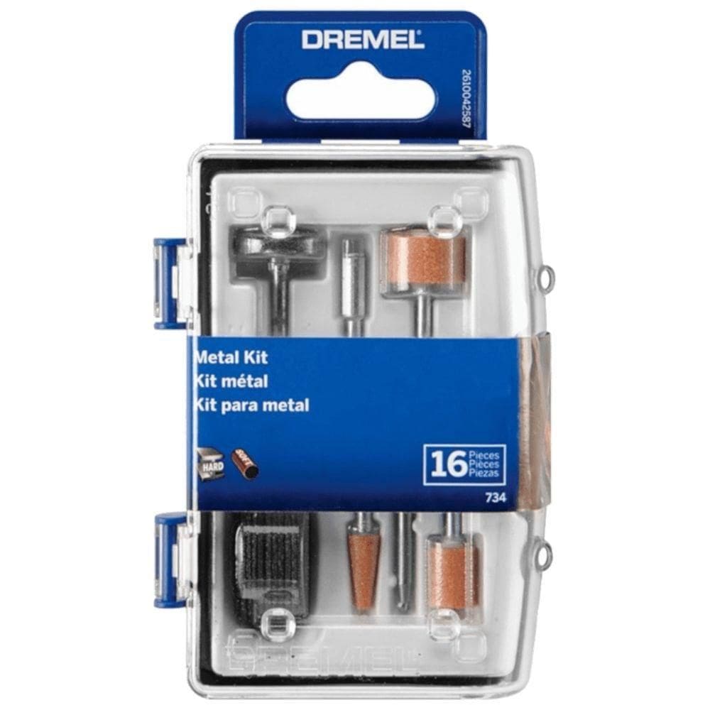 Kit Para Metal 16 Peças - 26150734ab000 - Dremel