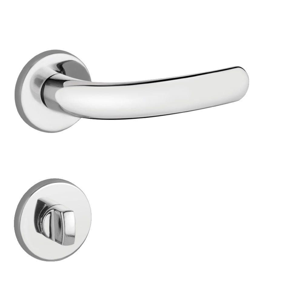 Fechadura Para Banheiro Mille 40mm Cromado - K12-10-005 - Lockwell