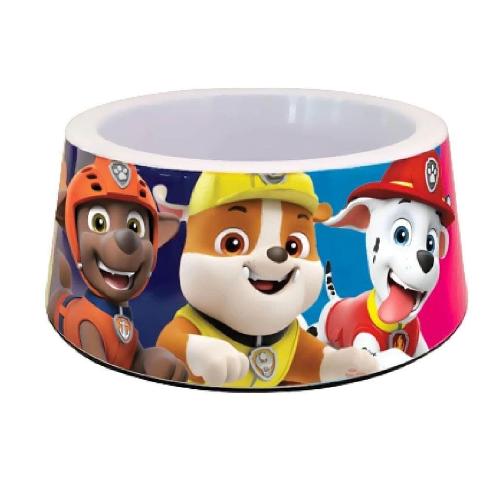 Comedouro Paw Patrol Rosa Tamanho G - 70814 - Chalesco