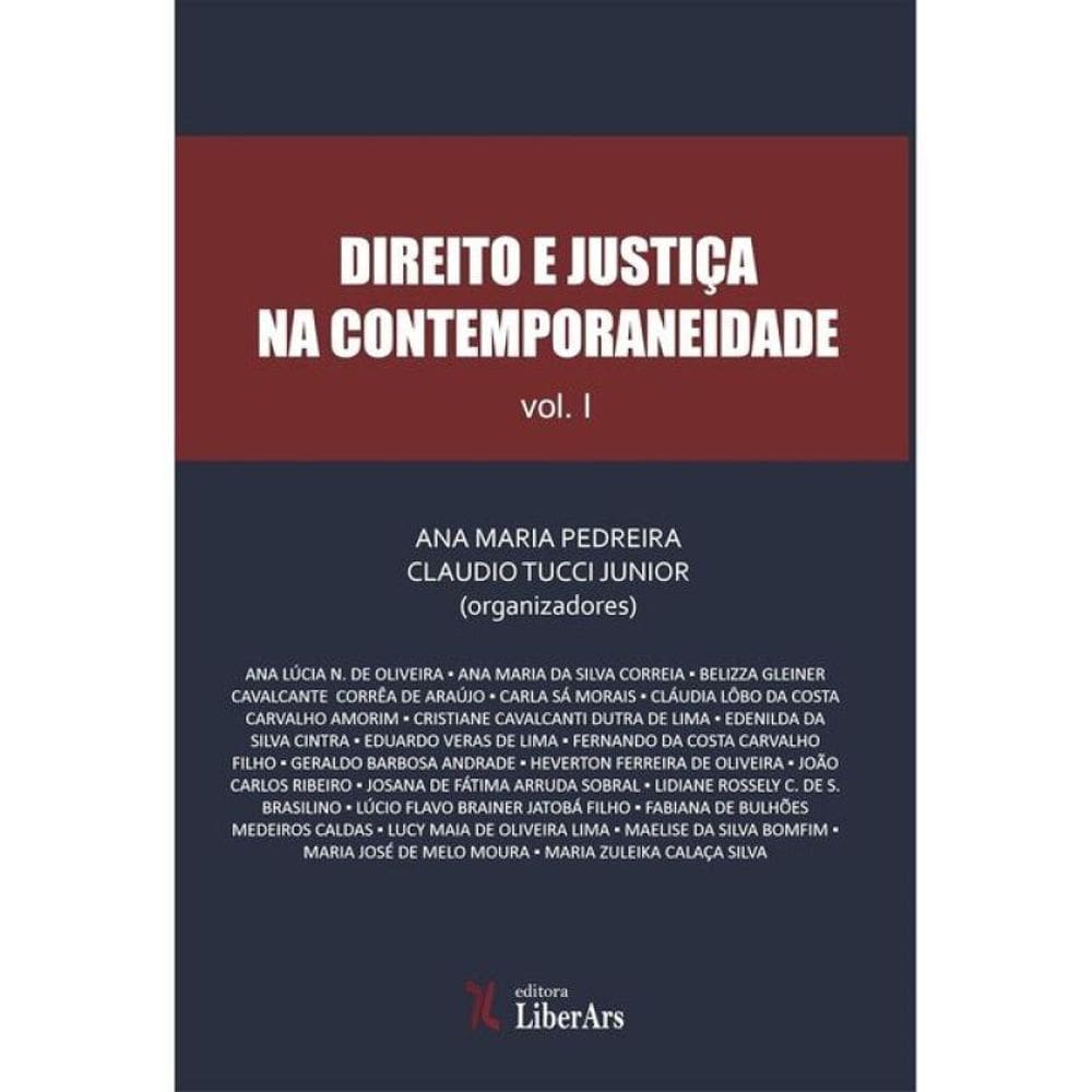 Direito E Justiça Na Contemporaneidade - 2024 - Vol. 1