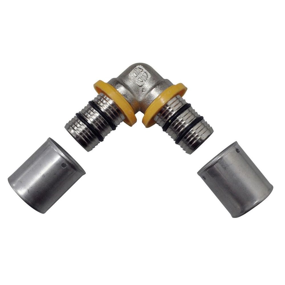 Joelho Cotovelo Para Gás 16Mm Prensar Pex Multicamadas Astra