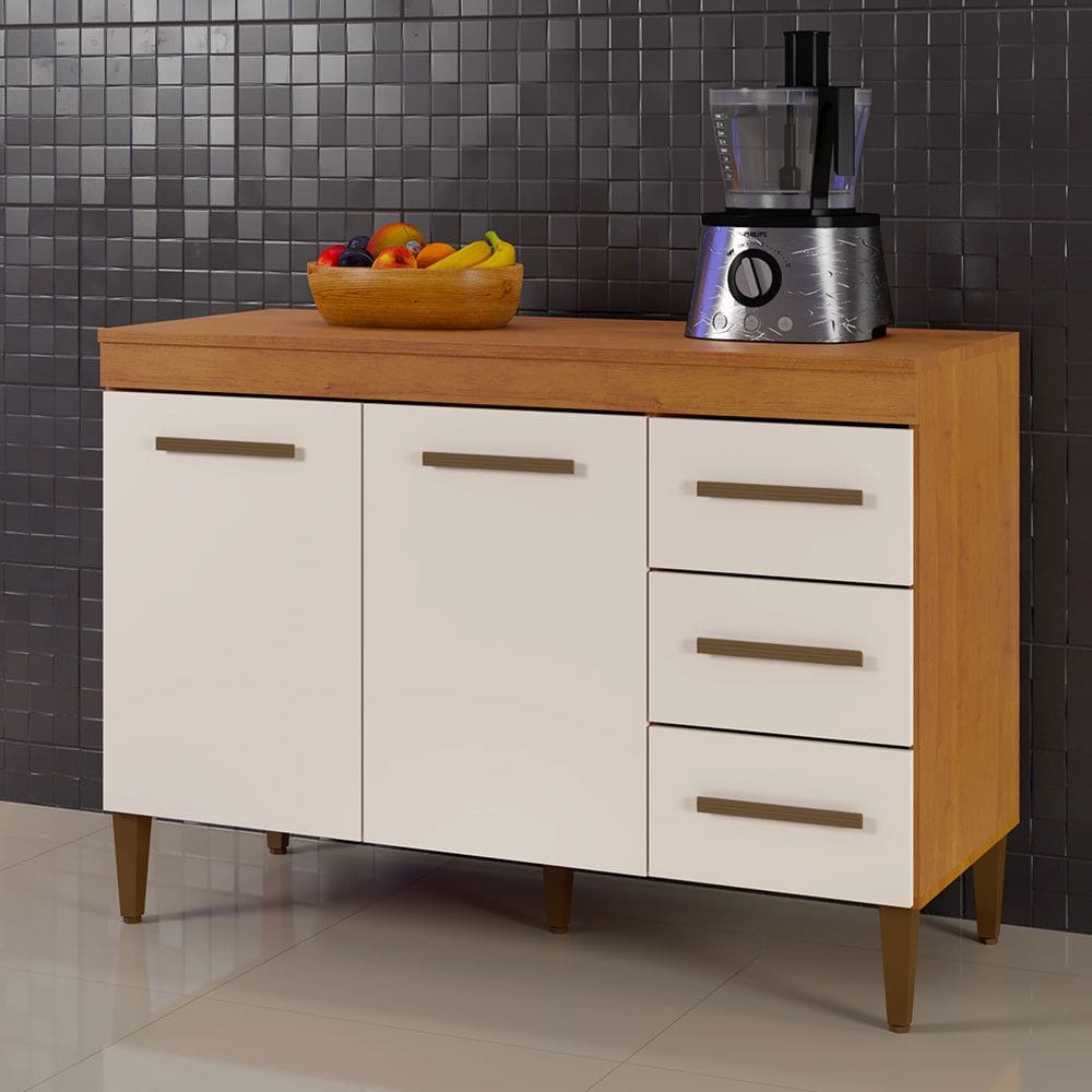 Cômoda 6 Gavetas Veneza Plus