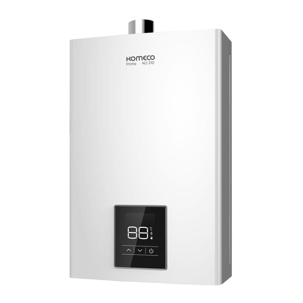 Aquecedor de Água a Gás Komeco GLP 21 Litros Prime - Branco