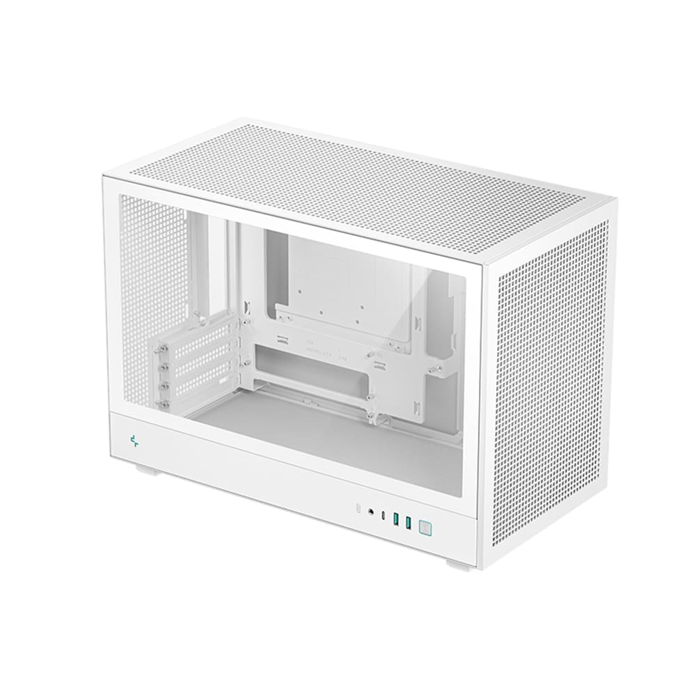 Gabinete Gamer DeepCool CH260 Mini Tower Vidro Lateral Branco