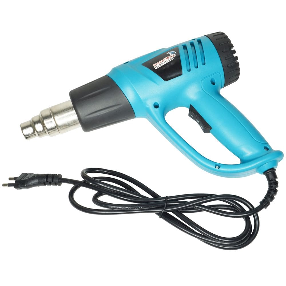 Soprador Térmico Ar Quente 2000W com 2 Temperaturas 350-600° 2 Vazões 280-480 L/min Importway IWST