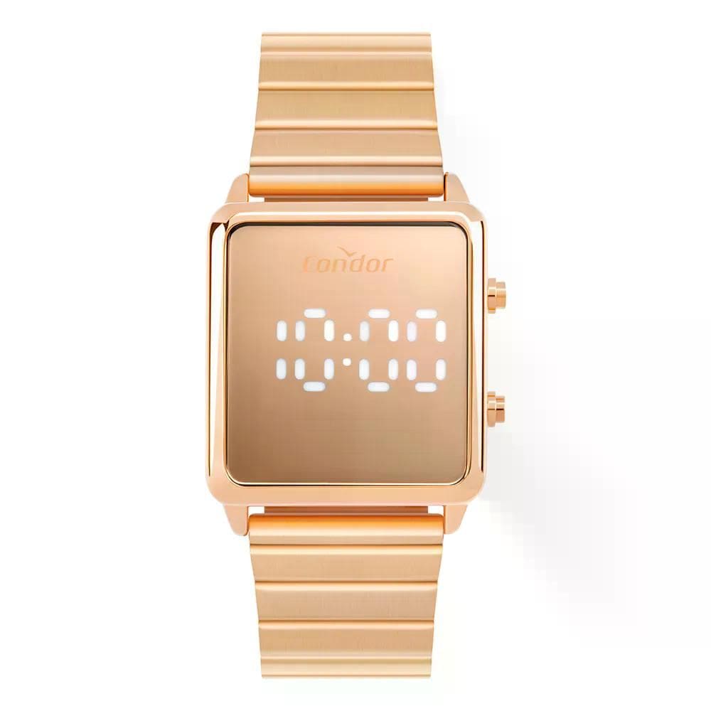 Relógio Condor Feminino Digital Rosé - COMD1202AKA/4J