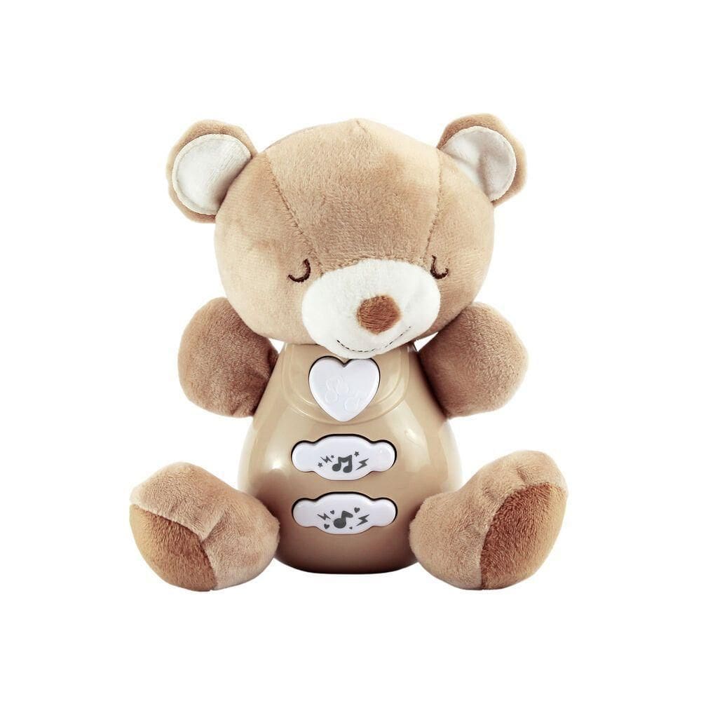 Ursinho Pelúcia Musical: Luz E Sons Calmantes Para Noites Tranquilas Do Bebê