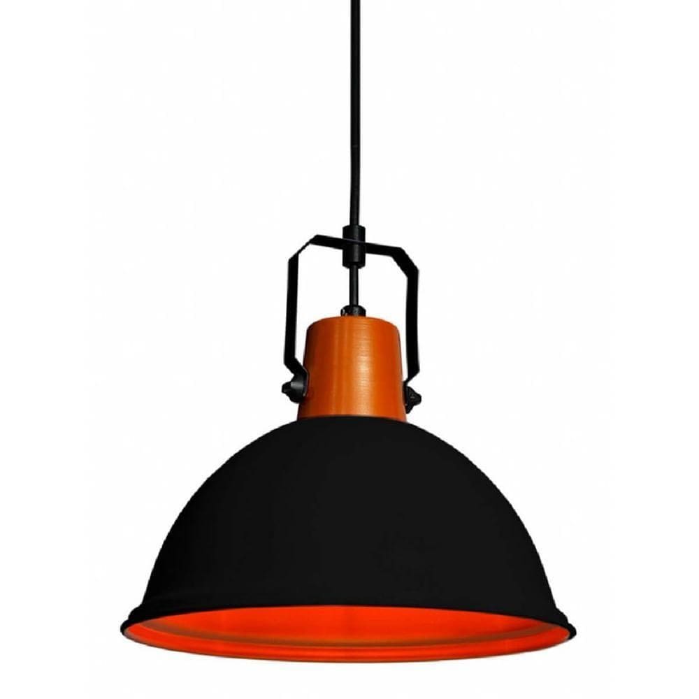 Pendente Factory P Preto Fosco - 02110134-18 - Taschibra