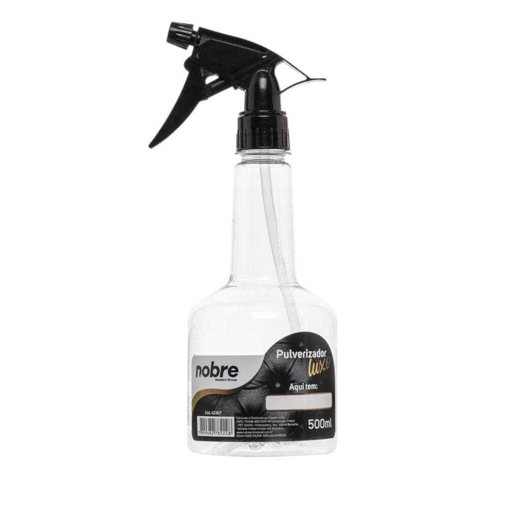 Spray Elegante 500ml Com Gatilho Preto - Praticidade E Estilo Na Limpeza Diário