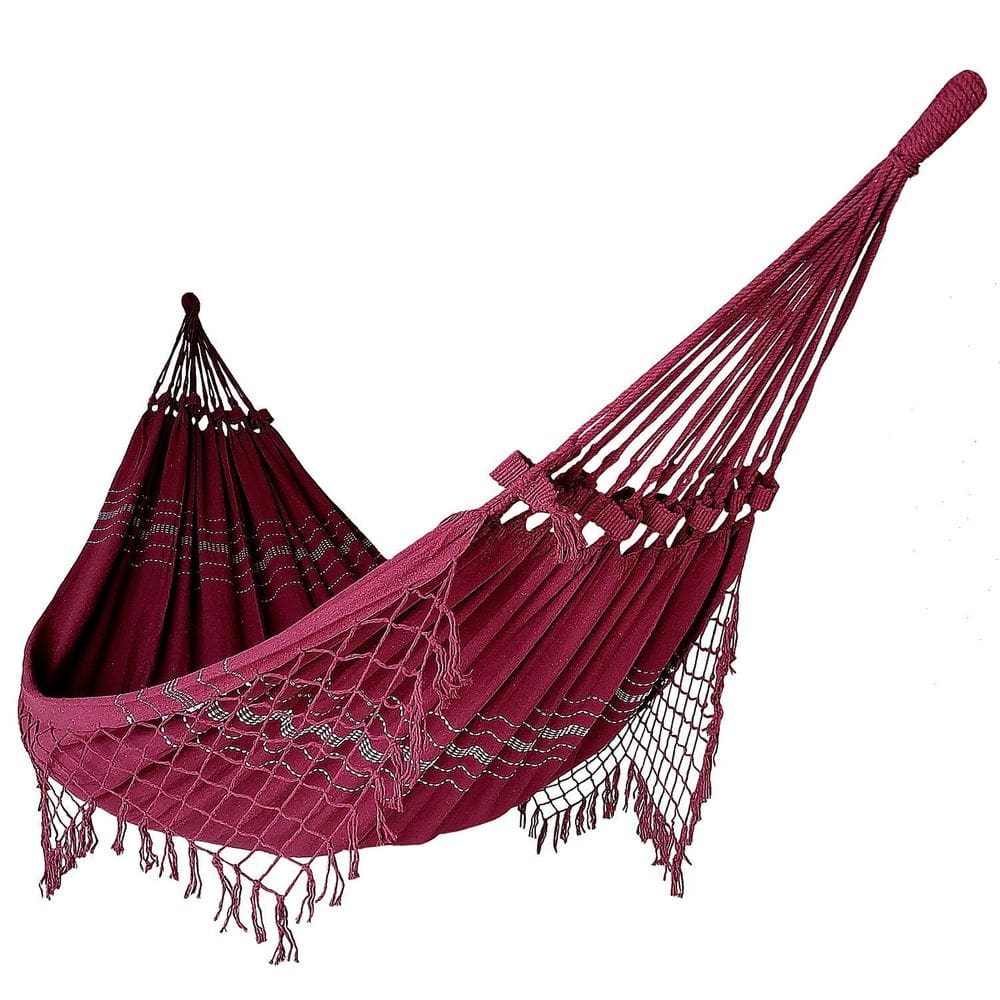 Rede Dormir Casal Balanço Algodão Reforçada 3,80M X 1,50M