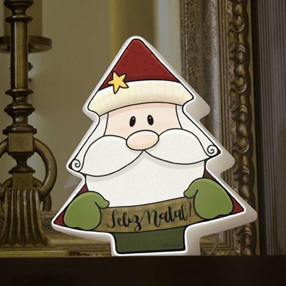 Luminária Natalina Mágica Do Papai Noel - Iluminação Aconchegante Para Seu Natal