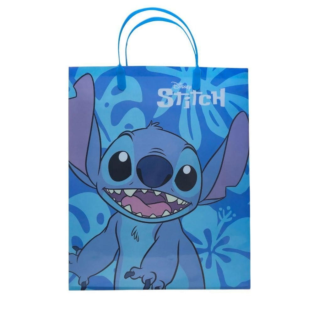 Sacola De Presentes Stitch Sorrindo 33X9X27Cm - Disney