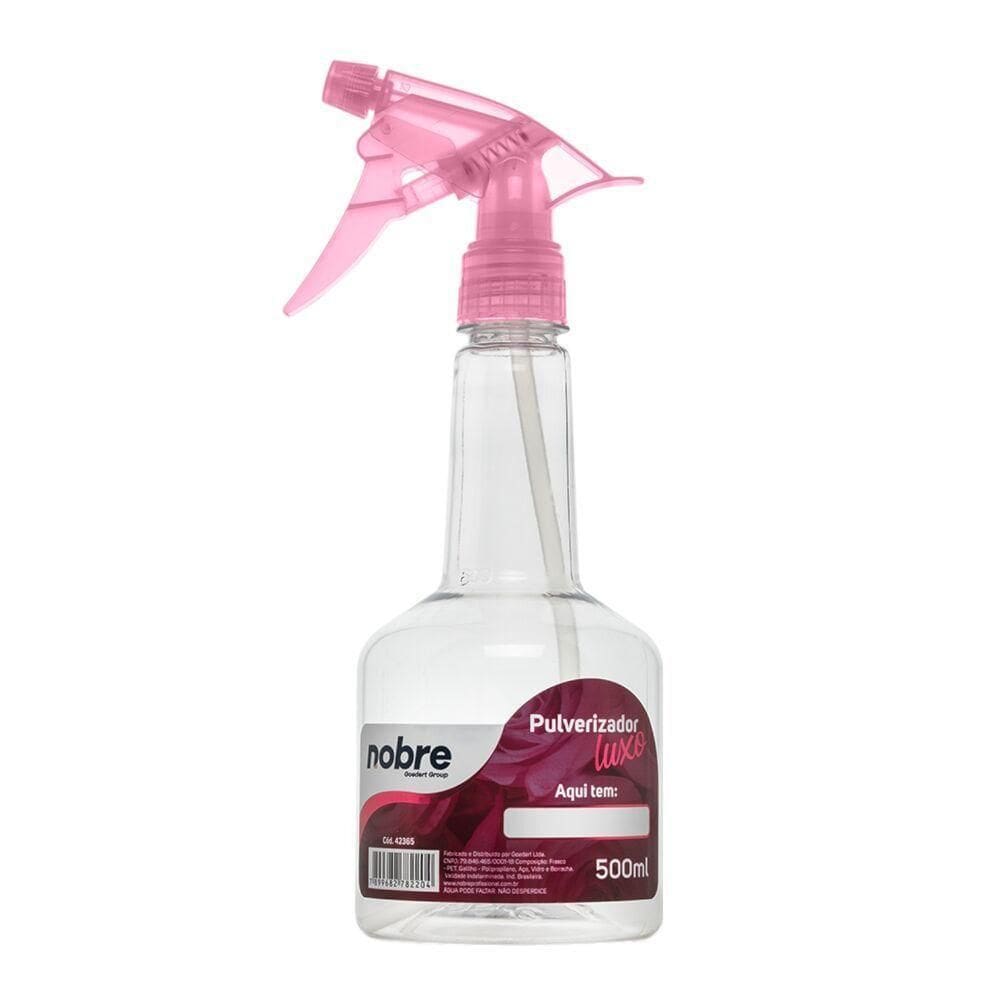 Pulverizador Floral Rosa 500ml Com Gatilho ? Estilo E Praticidade Para Sua Jardinagem