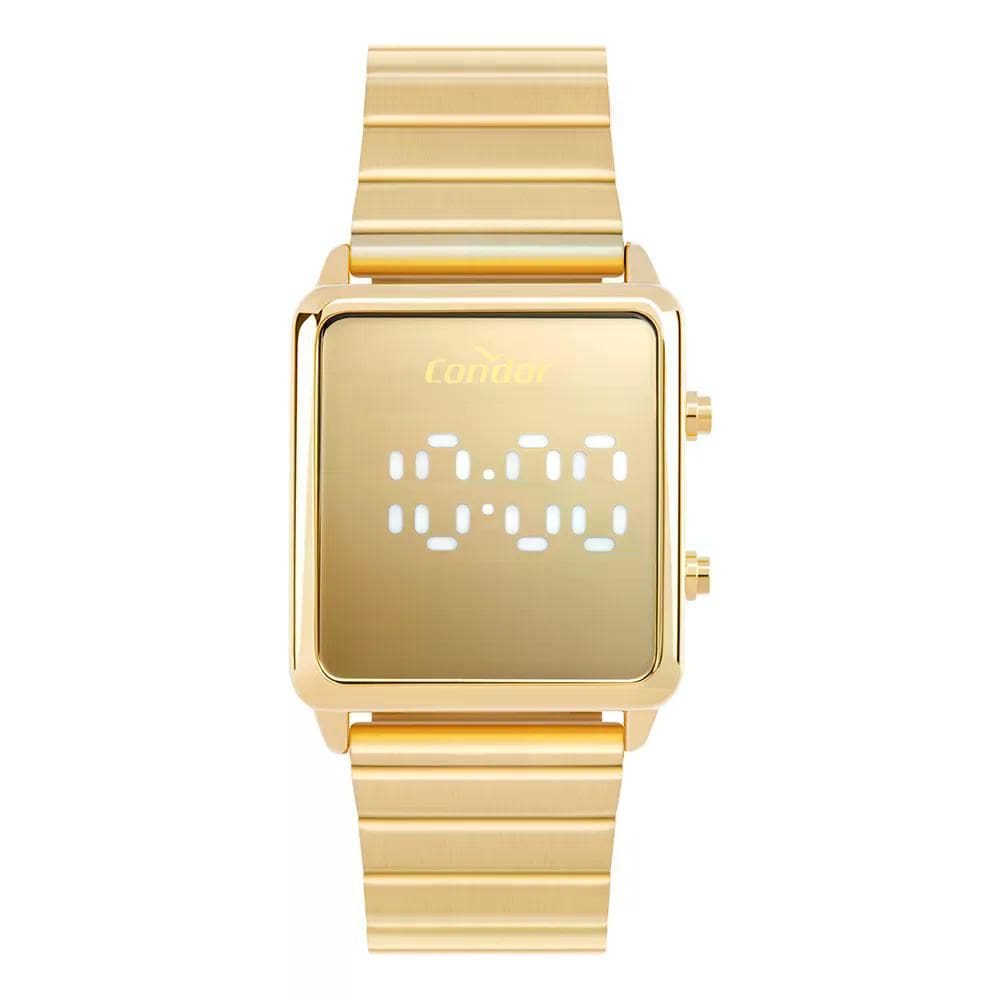 Relógio Condor Feminino Digital Dourado - COMD1202AJY/4D