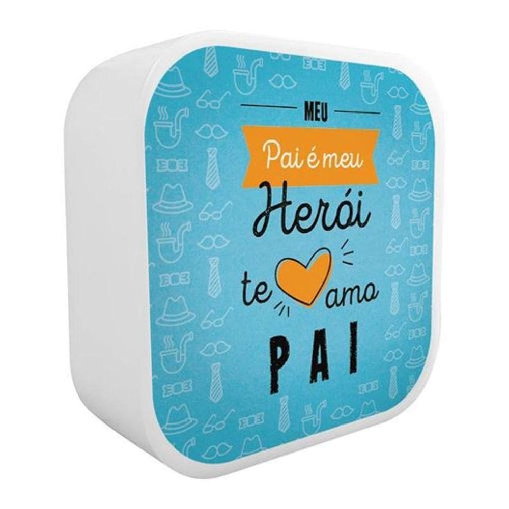 Luminária Box - Homenagem Brilhante Ao Seu Superpai Com Estilo E Carinho