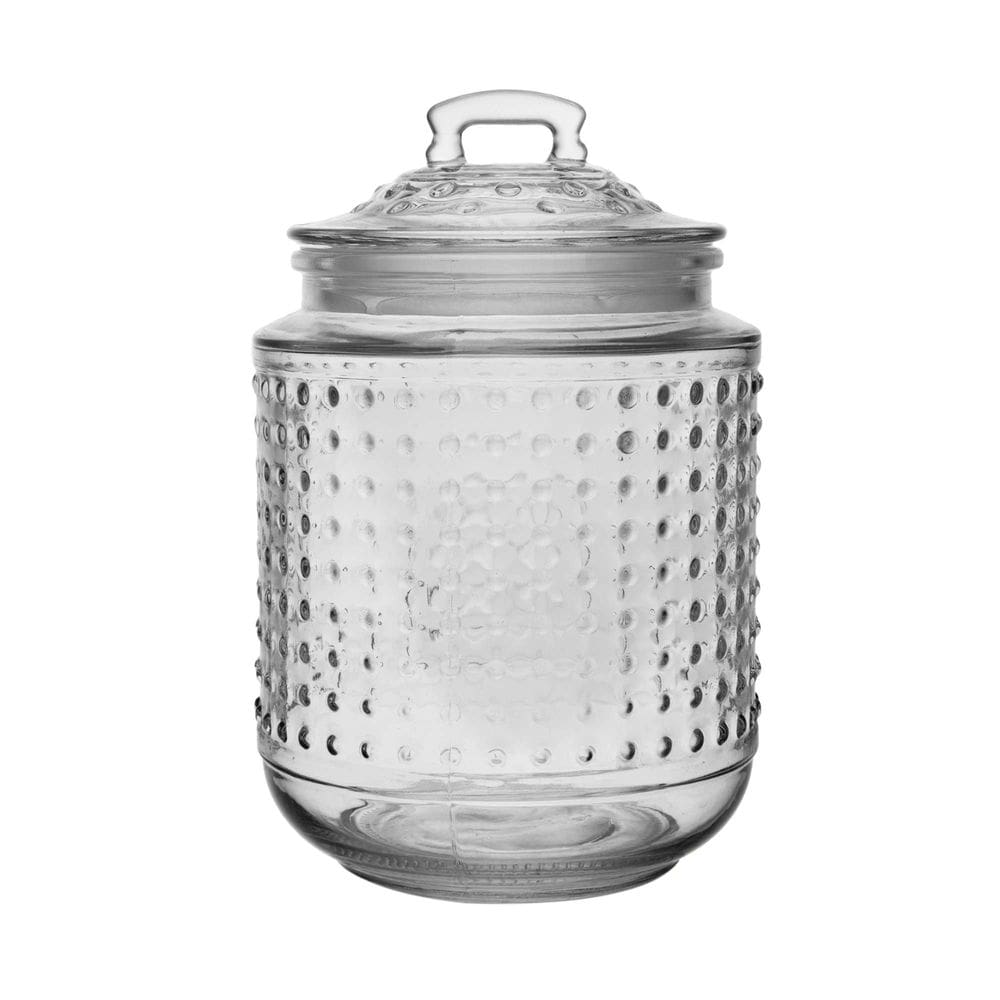Pote Hermético Poá de Vidro 1,2L - Lyor