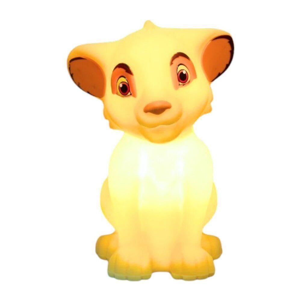 Luminária 3d Simba - Magia E Aventura Para O Quarto Do Seu Pequeno!