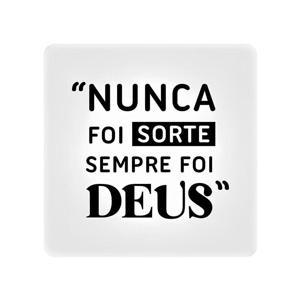 Luminária Slim Sempre Foi Deus - Iluminação Indireta E Usb Para Seu Espaço Sagrado