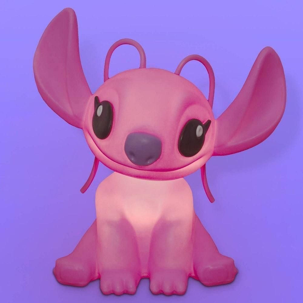 Luminária Disney Ohana: Magia De Stitch E Angel Para Seu Espaço Aconchegante
