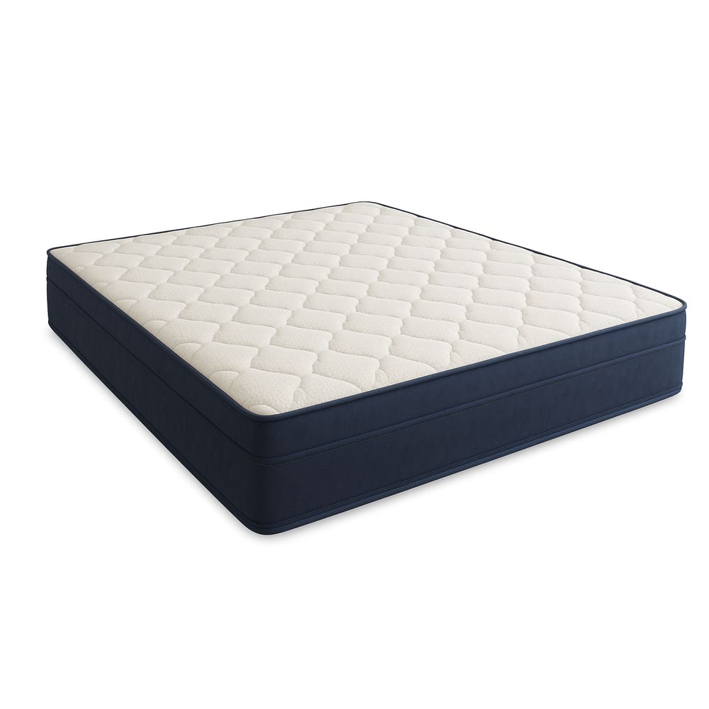 Colchão Molas Bonnel 158x198x28 - Lateral Azul PREMIUM