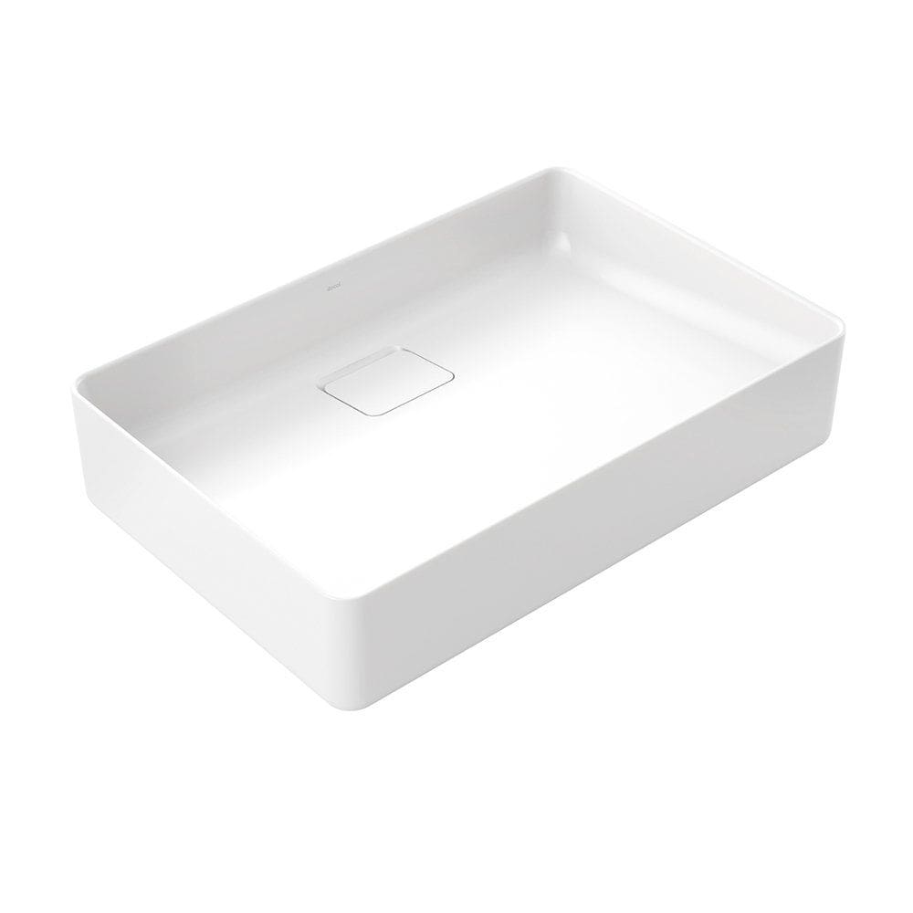 Cuba de Apoio DocolFlow 60x40 12020511026 Retangular Branca Esmaltada