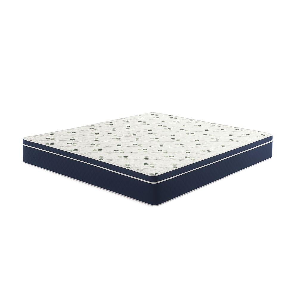 Colchão Molas Bonnel 128x188x20 - Lateral Azul PREMIUM