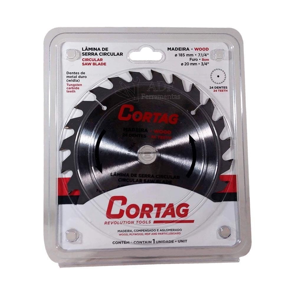 Disco Para Serra Circular De Videa 7.1/4 X 24 D Cortag