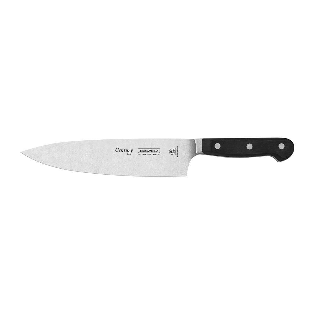 Faca Chef Tramontina Century 24086108 8” Preta