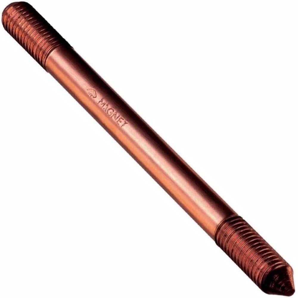 Haste Para Aterramento Com Rosca 5-8”” 3 Metros - 670158 - Magnet Haste P-aterr.5-8 3.0mt C-rosca Magnet M