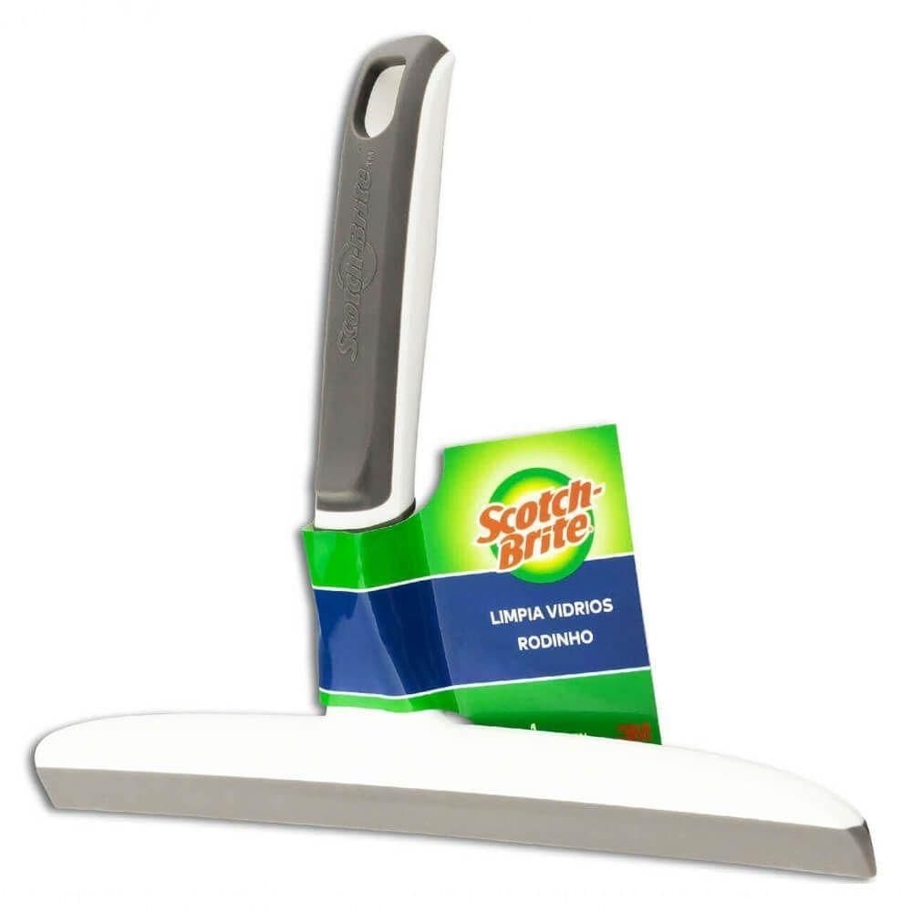 Rodinho Branco Para Vidro Scotch-brite - Xa006510623 - 3m Rodinho Branco Para Pia Scotch-brite - Xa006510623 - 3m