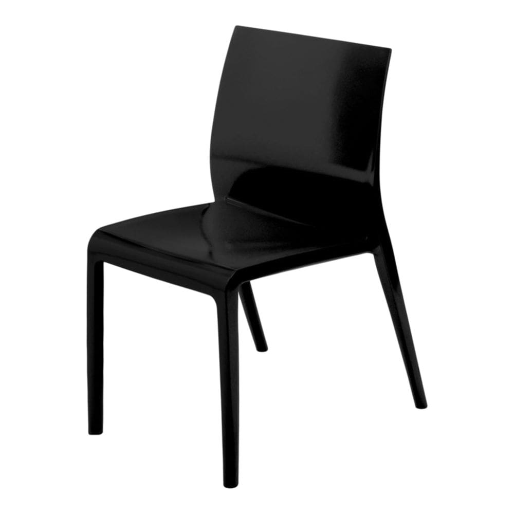 Cadeira Petra em Polipropileno Preto Im In