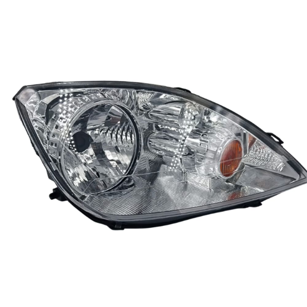 Farol Fiesta 2003 2004 2005 2006 2007 Máscara Cromada Direito/Passageiro